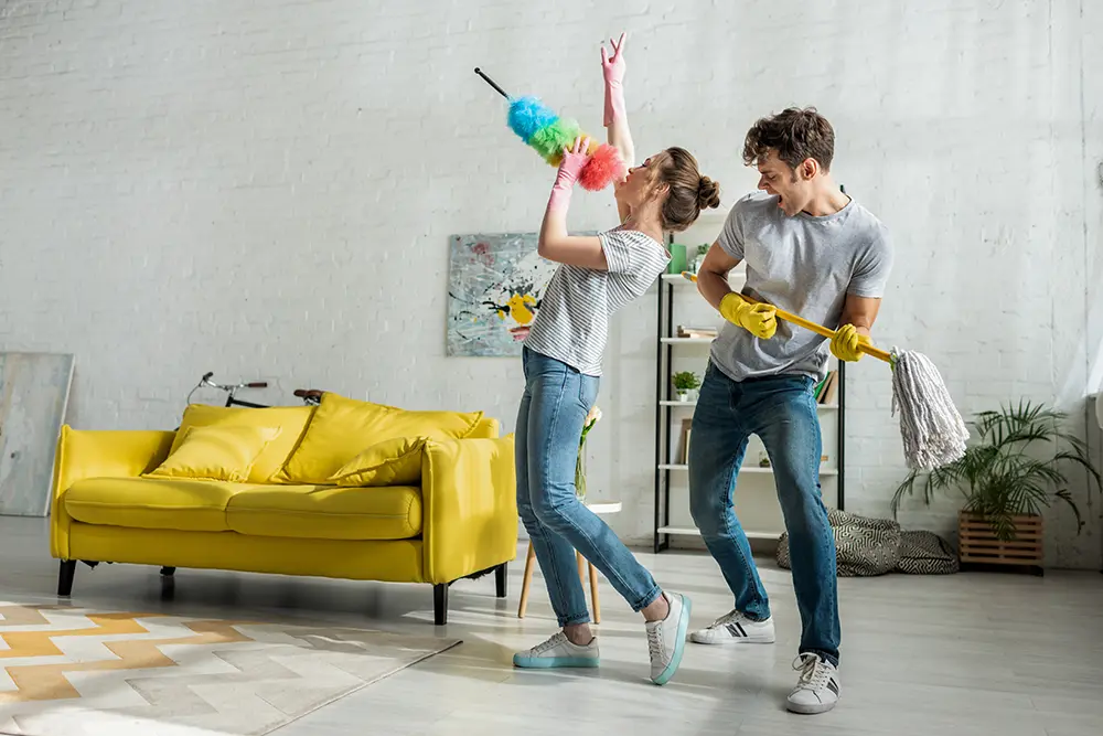 cleaning your home before reselling