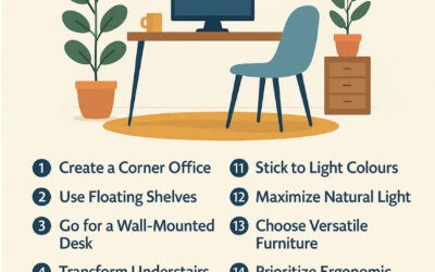 20 Small Home Office Setup Ideas to Maximise Your Space