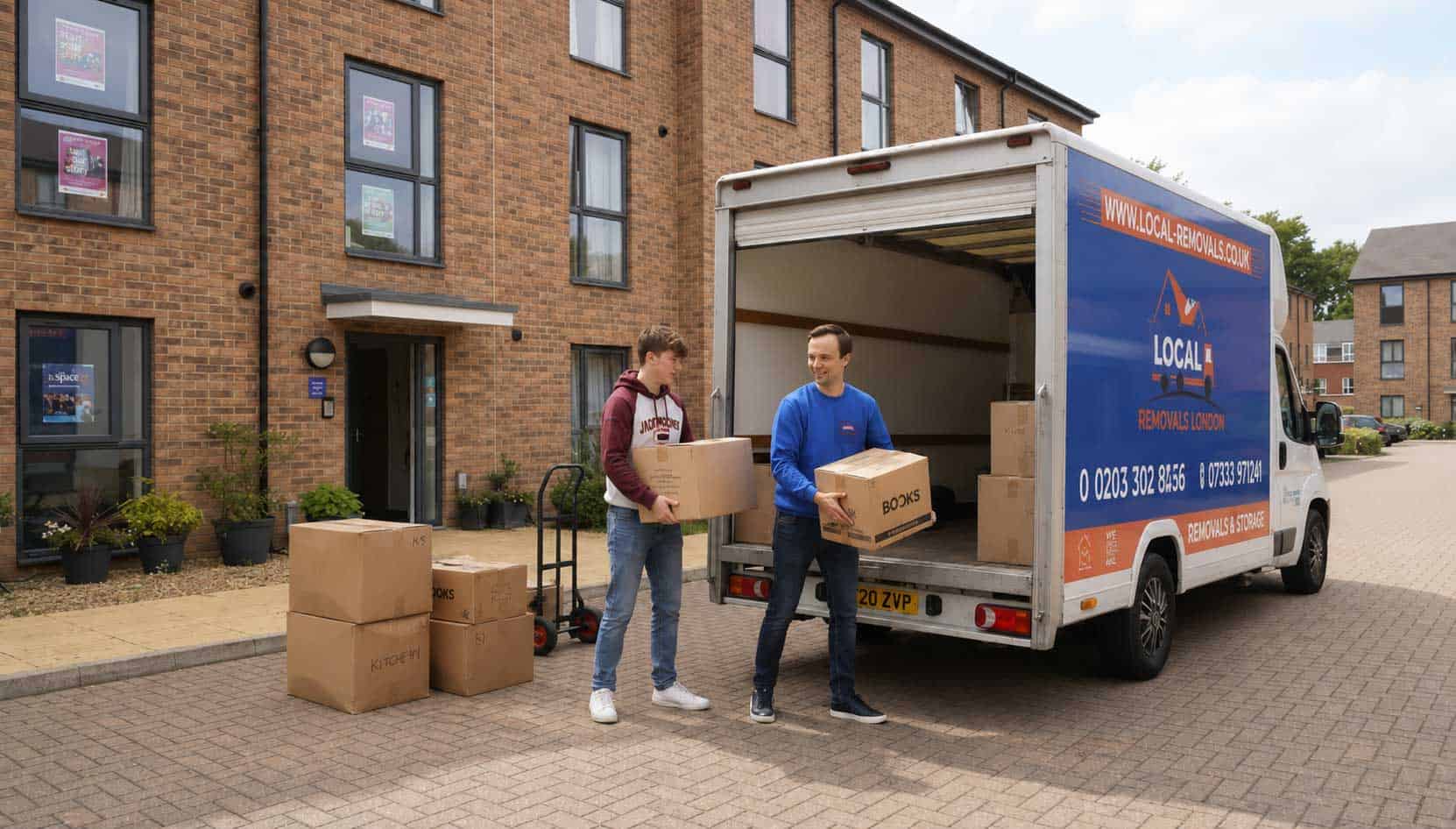 student moving services by local removals london ltd